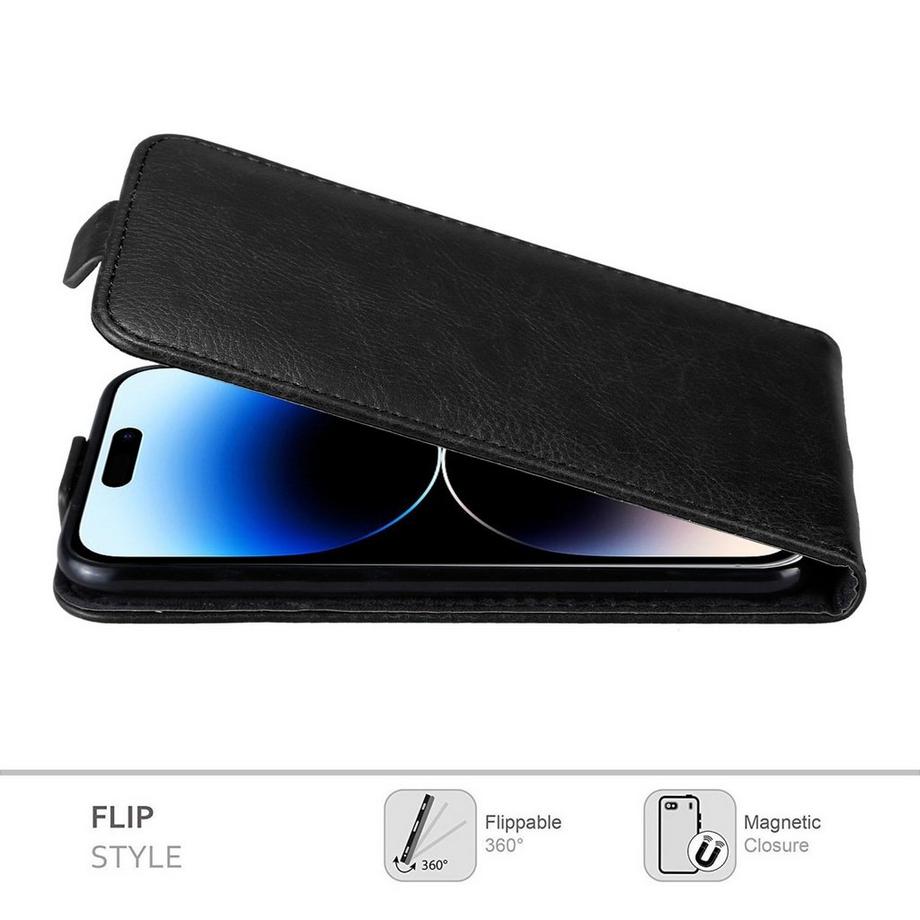 Cadorabo  Housse compatible avec Apple iPhone 14 PRO MAX - Coque de protection au design flip avec fermeture magnétique 