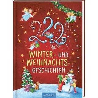 222 Winter- und Weihnachtsgeschichten Grimm, Sandra; Volk, Katharina E.; Birkenstock, Anna Karina (Illustrationen) Copertina rigida 