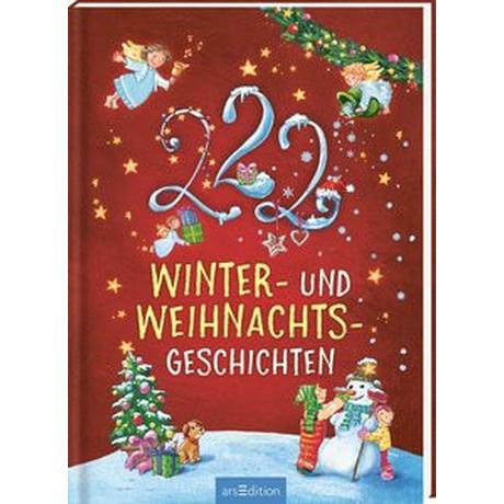 222 Winter- und Weihnachtsgeschichten Grimm, Sandra; Volk, Katharina E.; Birkenstock, Anna Karina (Illustrationen) Copertina rigida 