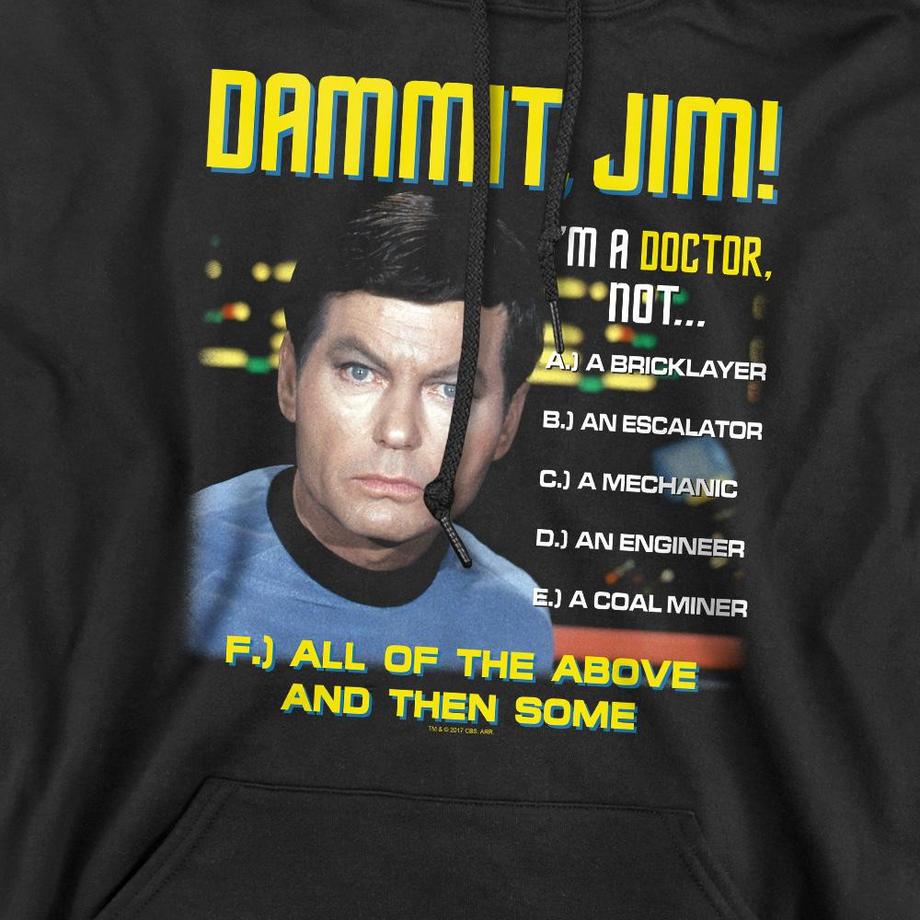 Star Trek All of the Above Felpa con cappuccio  