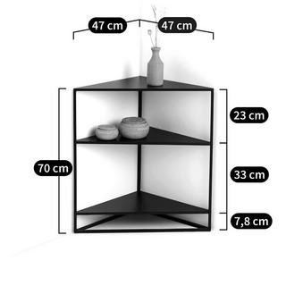 La Redoute Intérieurs Console d'angle acier  