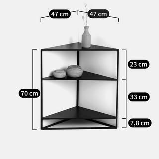 La Redoute Intérieurs Eckkonsole Metall Stahl  