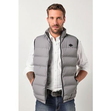 Gilet trapuntato per l'outdoor con colletto alto e zip, fino alla tg. 8XL