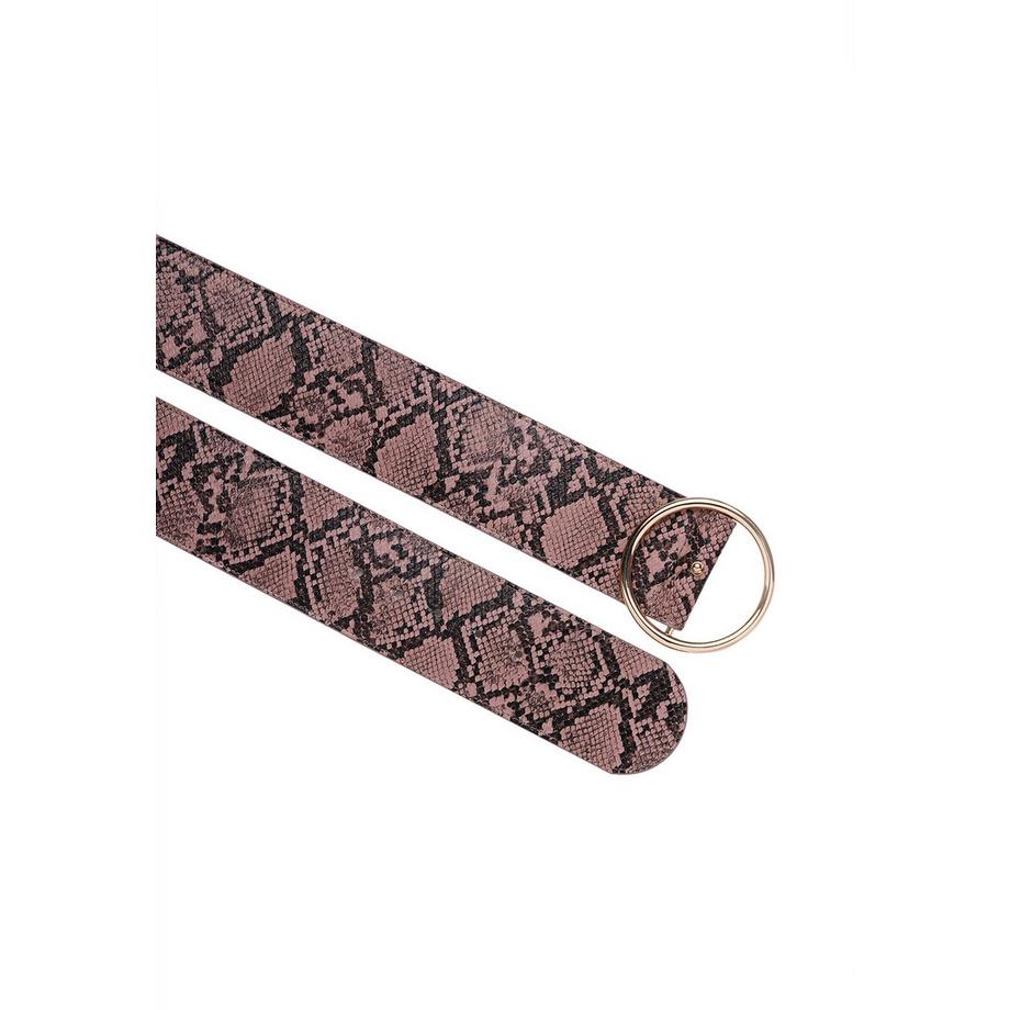AVANT-GARDE PARIS Ceinture Imprimé Serpent Double Boucle  