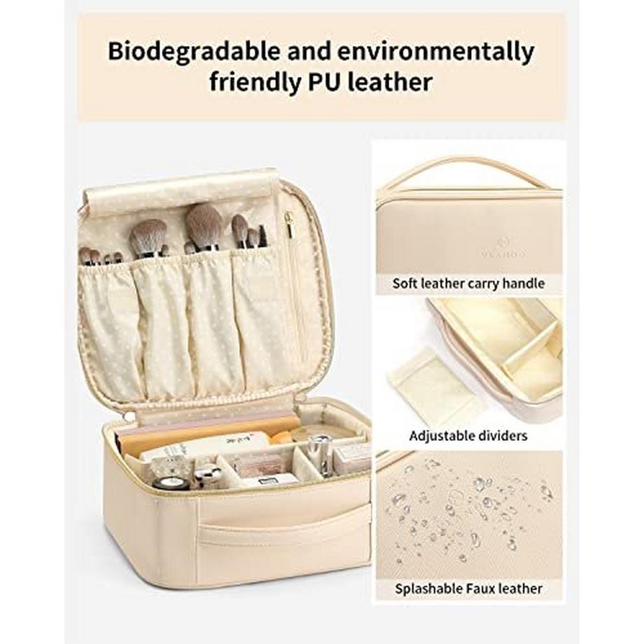 Only-bags.store  Trousse de maquillage de voyage, grande trousse de maquillage 