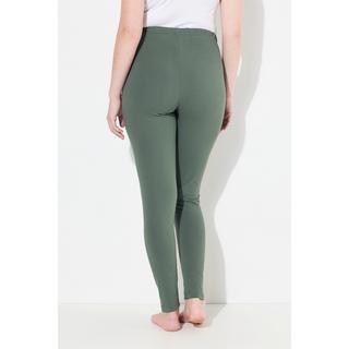 Ulla Popken  Leggings, Baumwolle, Slim, Elastikbund 