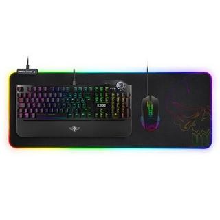 Spirit Of Gamer  Tapis de souris XXL Gamer Mousepad avec LED Rainbow-Design 