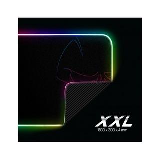 Spirit Of Gamer  Tapis de souris XXL Gamer Mousepad avec LED Rainbow-Design 