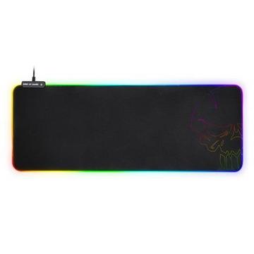 Mausmatte XXL Gamer Mousepad mit LED Rainbow-Design