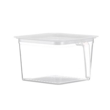 Boîte réfrigérateur avec couvercle - blanc