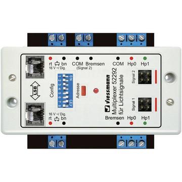 Doppel-Multiplexer für 2 Lichtsignale mit Multiplex-Technologie
