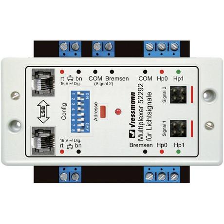 Viessmann  Doppel-Multiplexer für 2 Lichtsignale mit Multiplex-Technologie 
