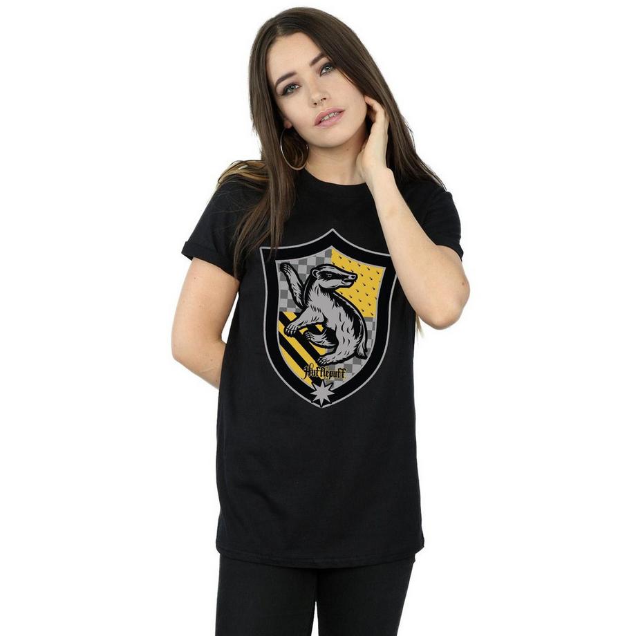 Harry Potter Hufflepuff T-Shirt Stampata  