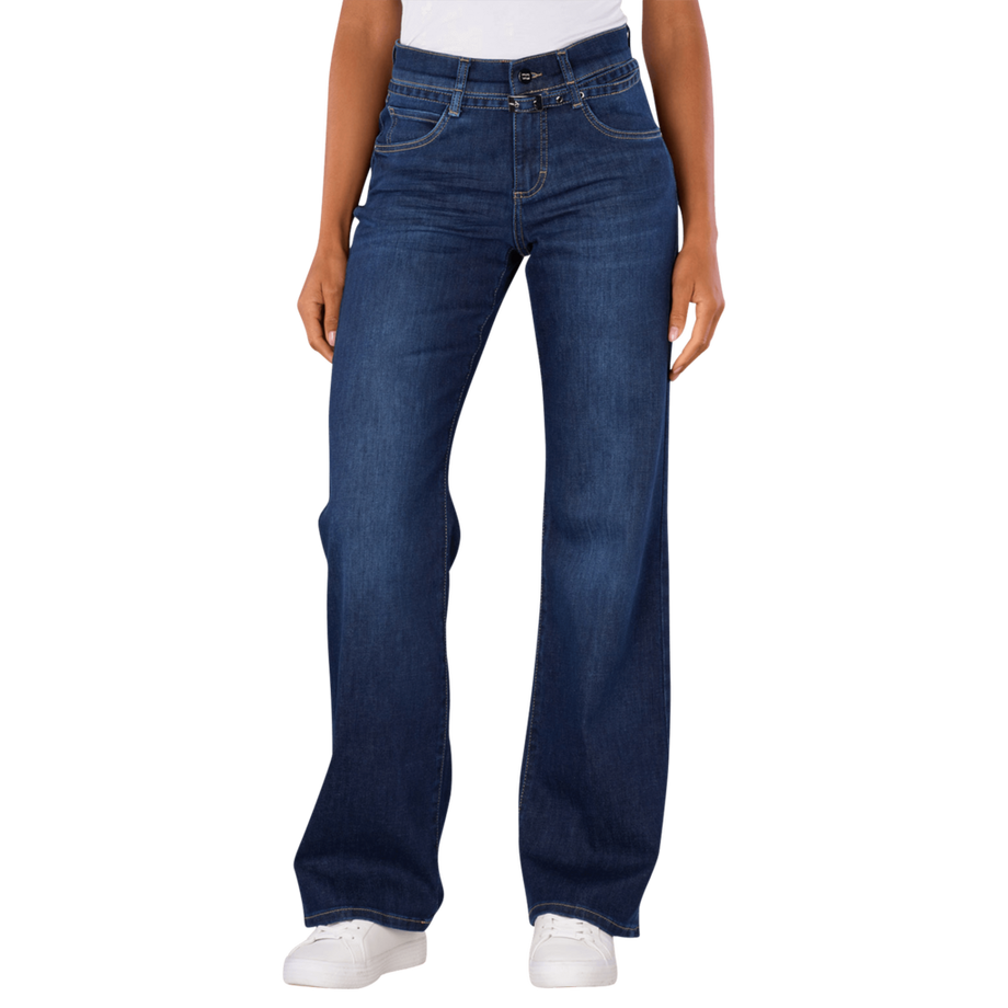 Liz Belt Jeans Wide Leg