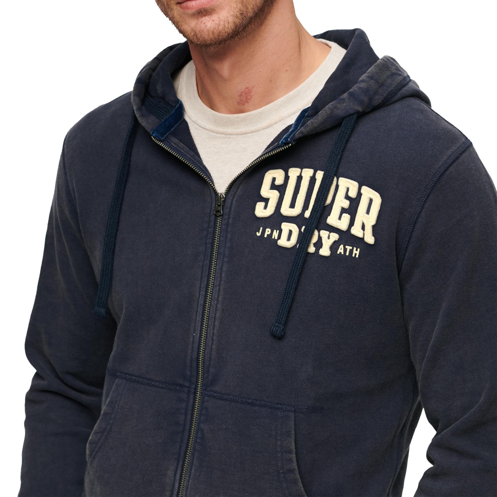 Superdry Vintage Athletic Zip Hoodie  