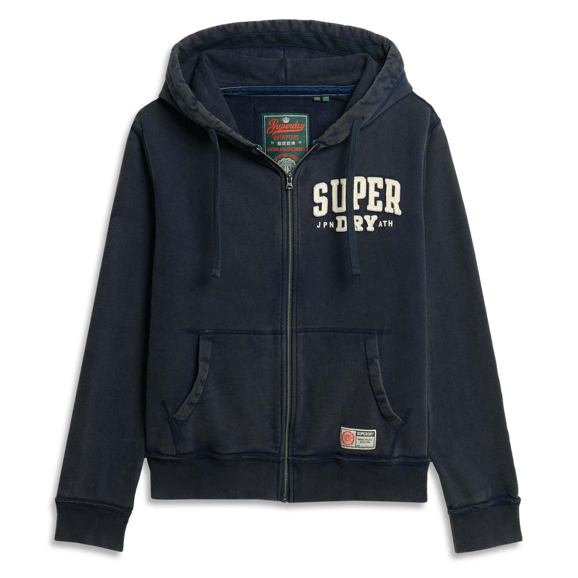 Superdry Vintage Athletic Zip Hoodie  