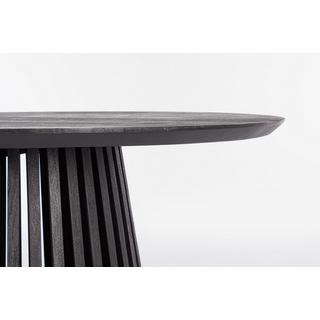 mutoni Table Odion noire ronde 130  