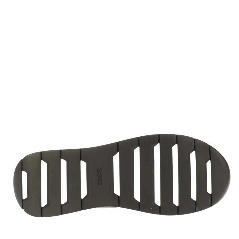 BOSS Titanium Sneakers con Pannelli in Pelle Scamosciata  