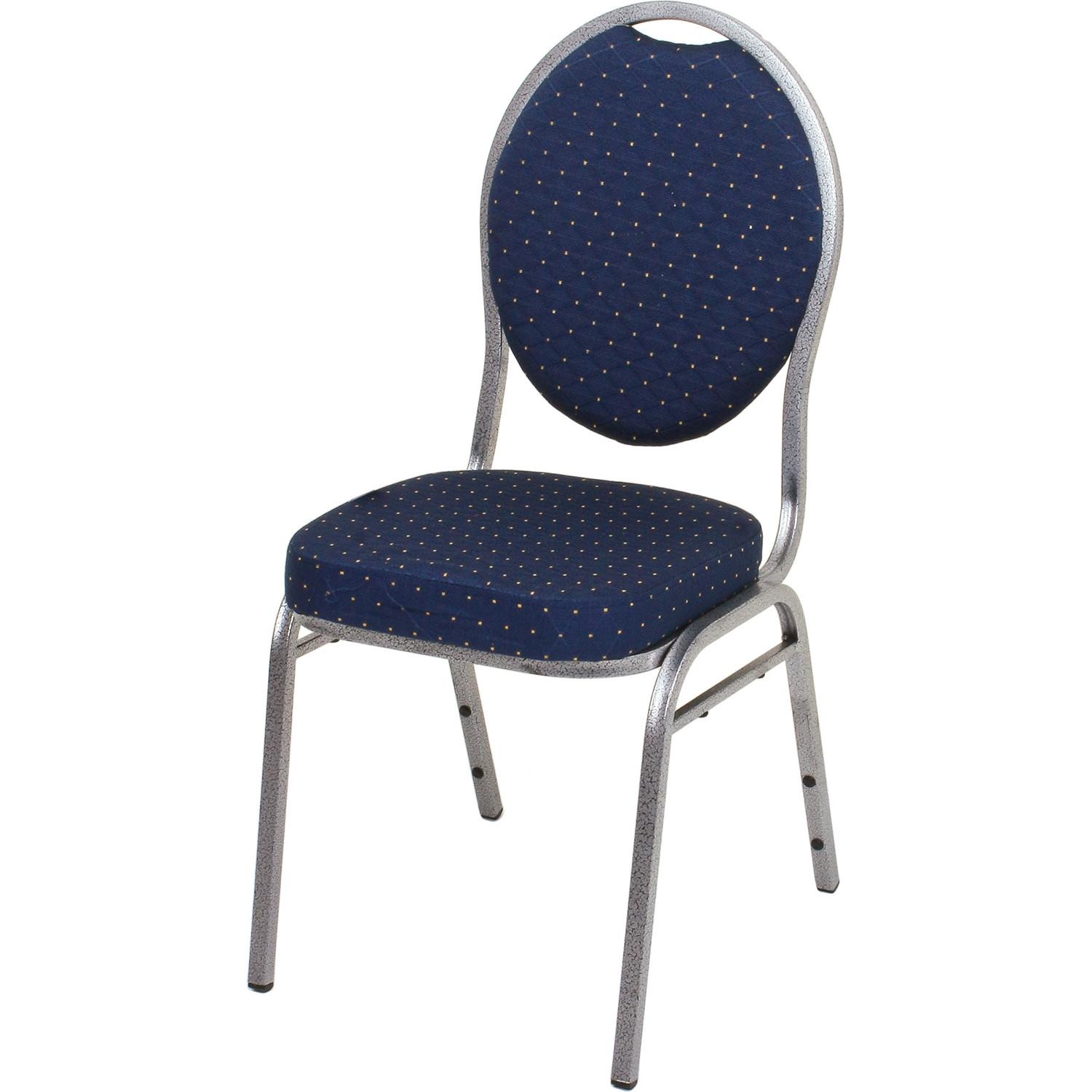 mutoni Chaise de banquet bleue (lot de 2)  