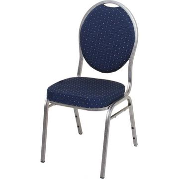 Chaise de banquet bleue (lot de 2)