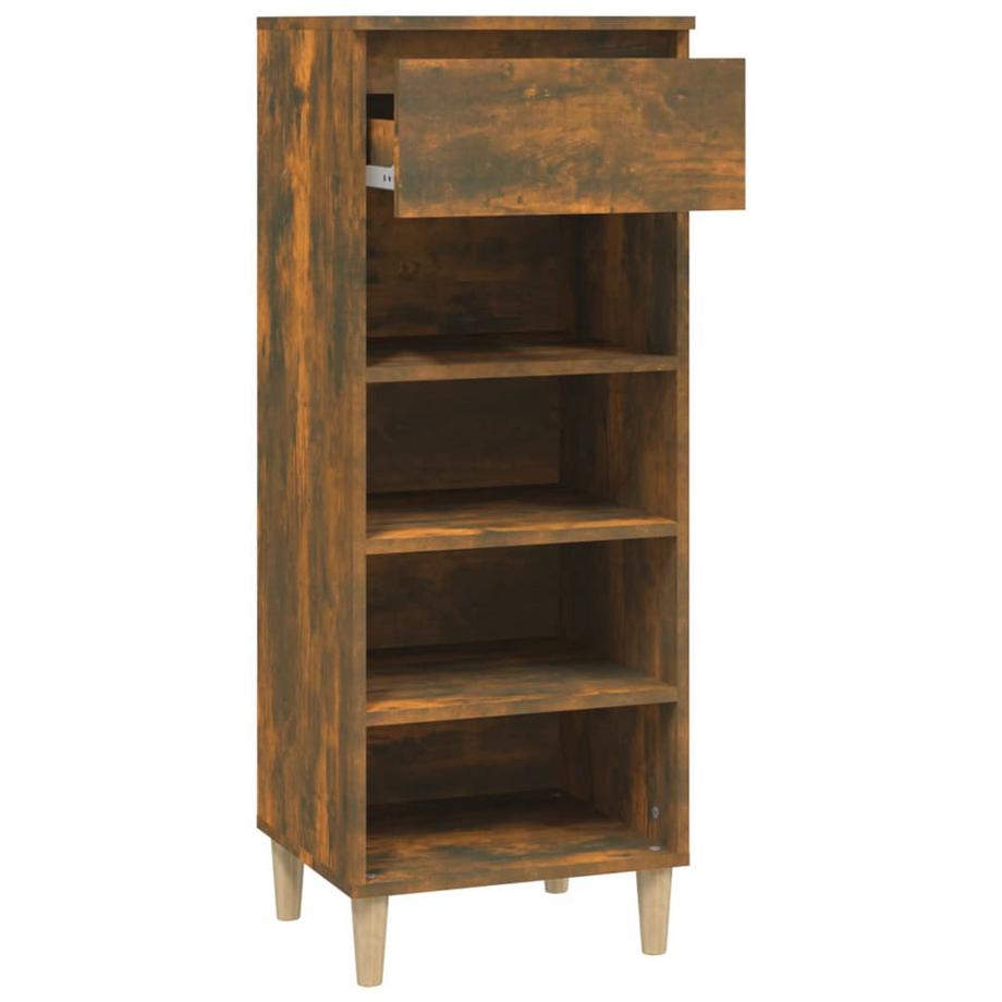 VidaXL Armoire à chaussures bois d'ingénierie  