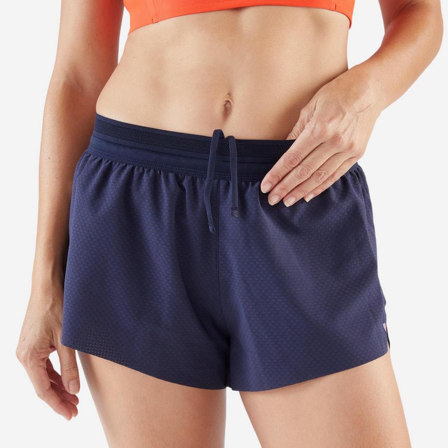 KIPRUN  Shorts femme course et trail polyester 