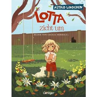 Lotta zieht um Lindgren, Astrid; Heikkilä, Cecilia (Illustrationen); Dohrenburg, Thyra (Übersetzung) Gebundene Ausgabe 