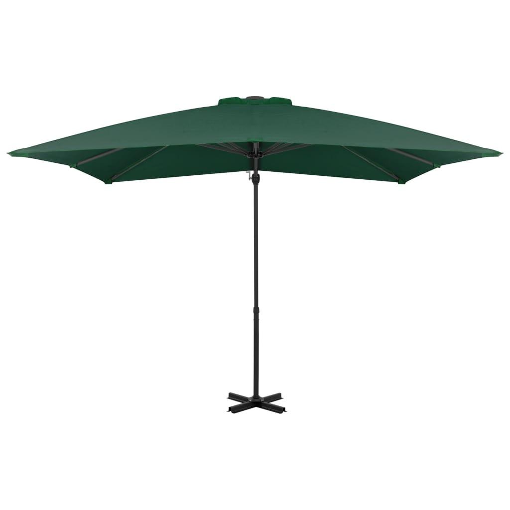 VidaXL Parasol de jardin en porte-à-faux  