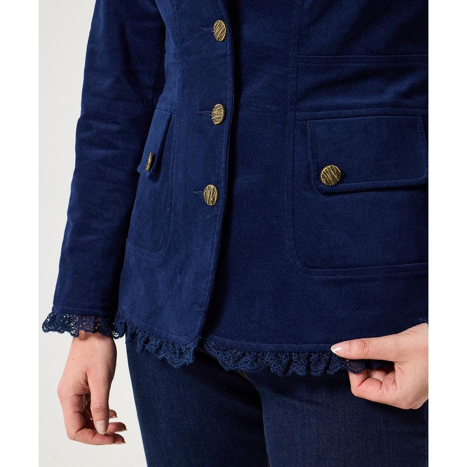 Joe Browns Veste en Velours Côtelé Motif Automnal  