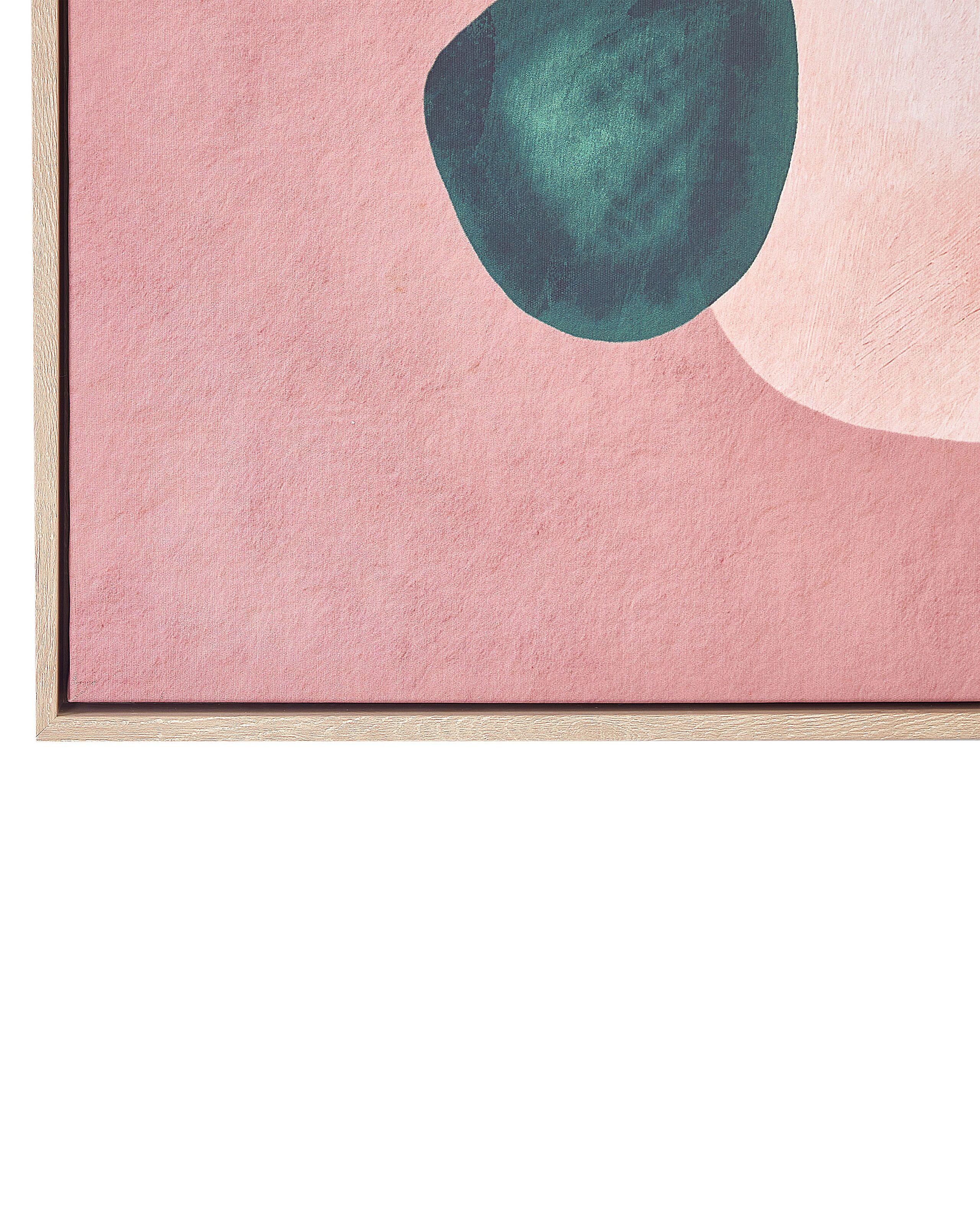 Beliani Imprimé sur toile en Tissu Moderne ADELFIA  