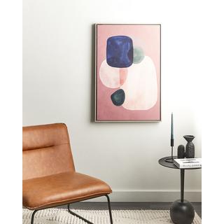 Beliani Imprimé sur toile en Tissu Moderne ADELFIA  