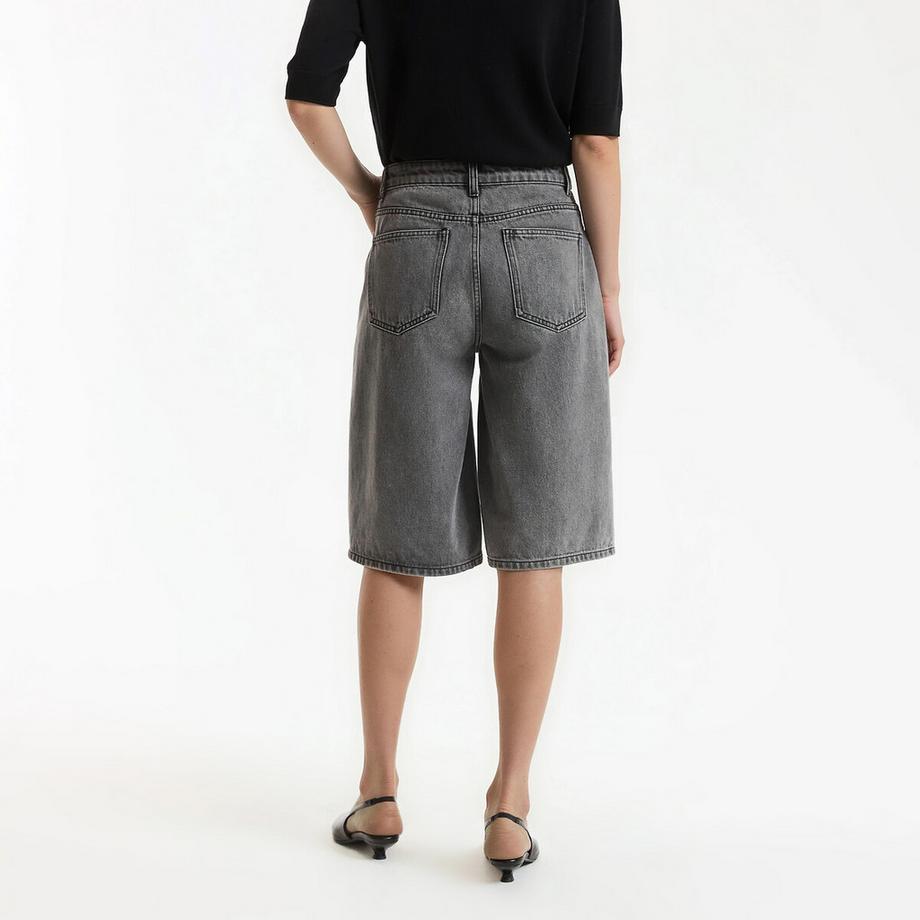 La Redoute Collections Bermuda Jeans Relaxed Fit  