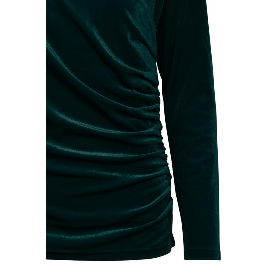 fransa Cassandra Langarm Samt T-Shirt  