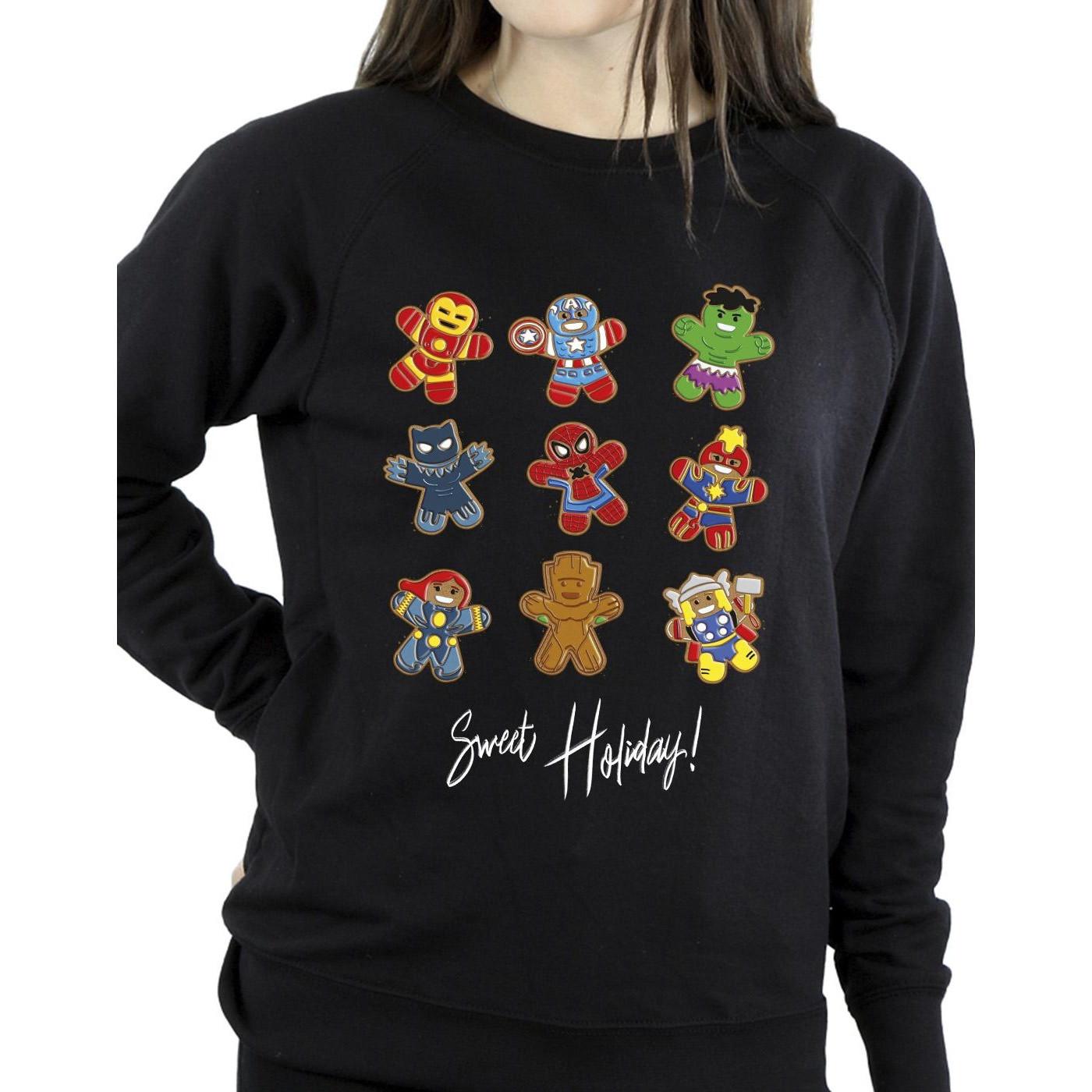 MARVEL  Gingerbread Avengers Sweatshirt 