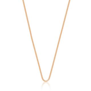 MUAU Schmuck  Collier Panzer Rotgold 750, 1.7mm, 45cm 