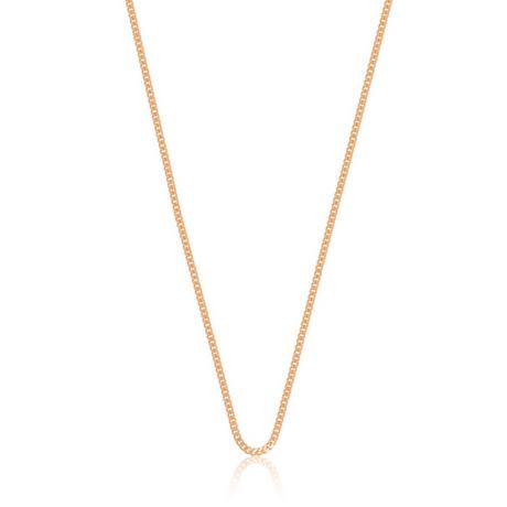 MUAU Schmuck  Collier Panzer Rotgold 750, 1.7mm, 45cm 