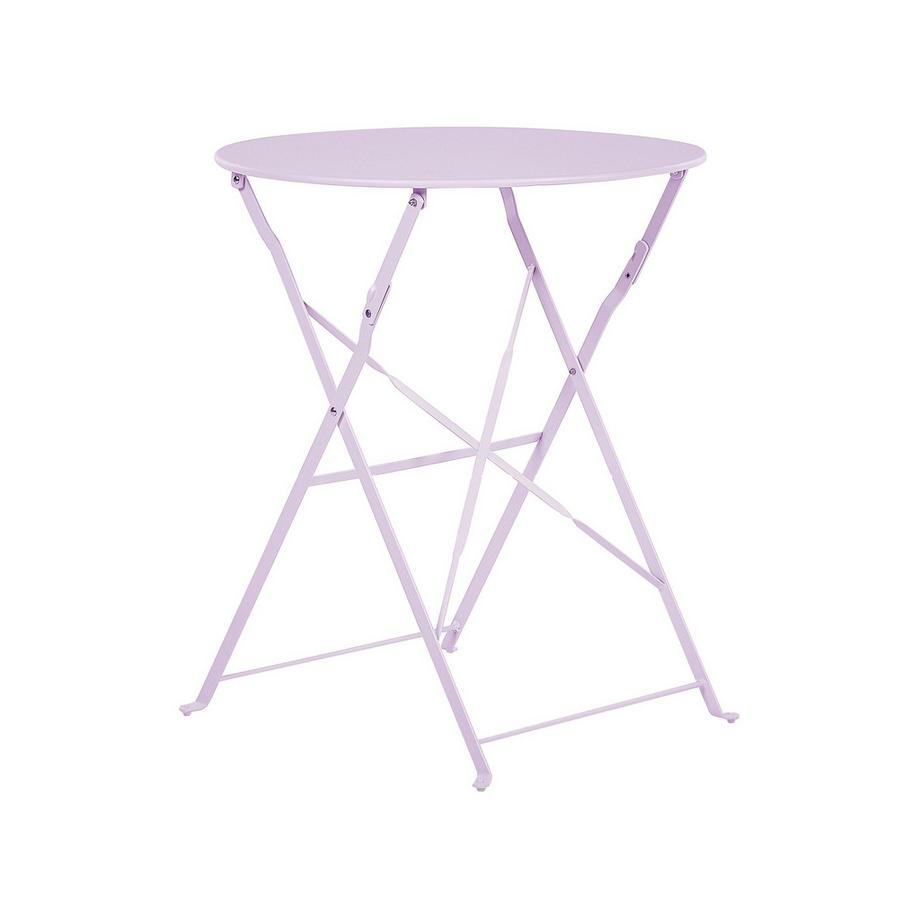 Beliani Set bistrot en Acciaio Moderno FIORI  