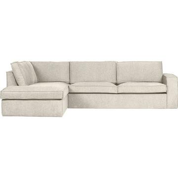 Ecksofa Thomas links Webstoff natur 283x197