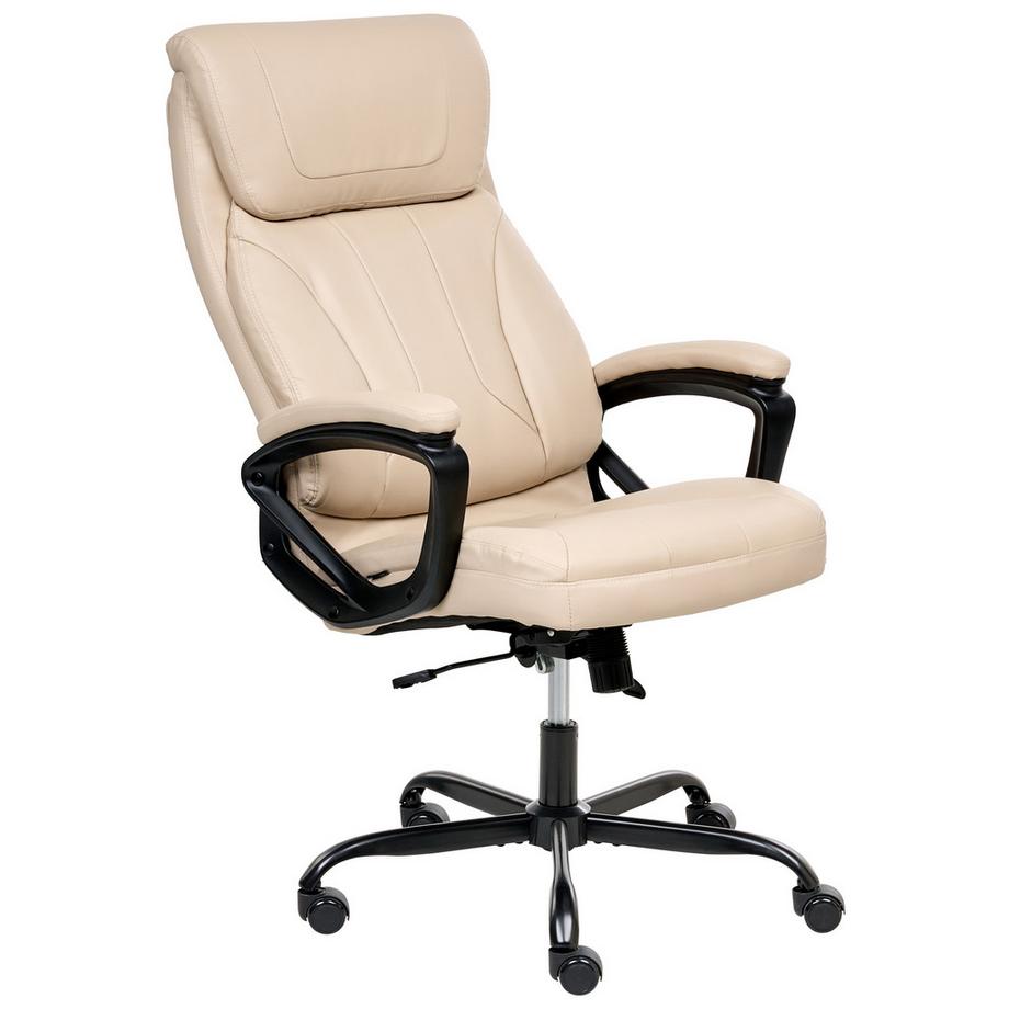 Beliani Fauteuil de bureau en Cuir PU  PROUD  