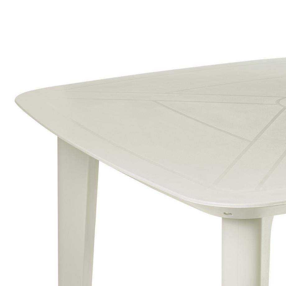 Beliani Gartentisch aus ABS (robuster Kunststoff) Mediterran SORICO  