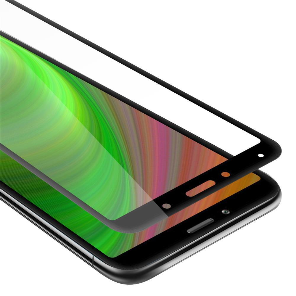 Cadorabo  Plein écran Film de protection compatible avec Xiaomi RedMi 7A - Verre de protection d'écran durci (Tempered) d'une dureté de 9H avec 3D Touch 