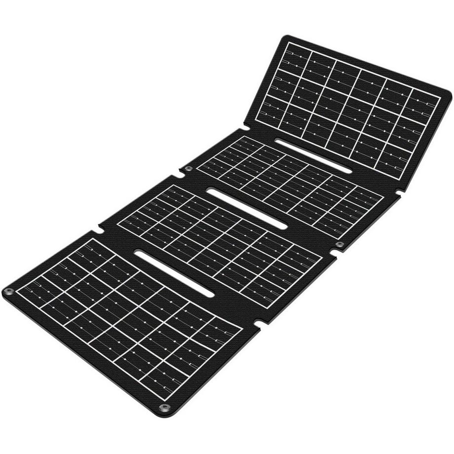 LogiLink  Panneau solaire pliable avec chargeur USB 1x USB-C, 1x USB-A 15W 