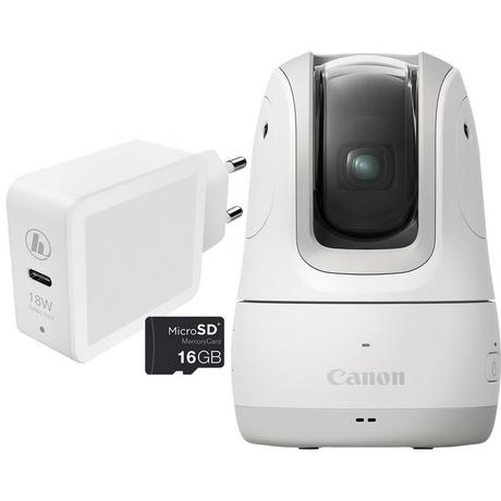 Canon  appareil photo compact powershot px blanc essential 