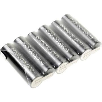 eneloop Pro Reihe F1x6 Akkupack 6x Mignon (AA) Z-Lötfahne NiMH 7.2 V 2450 mAh