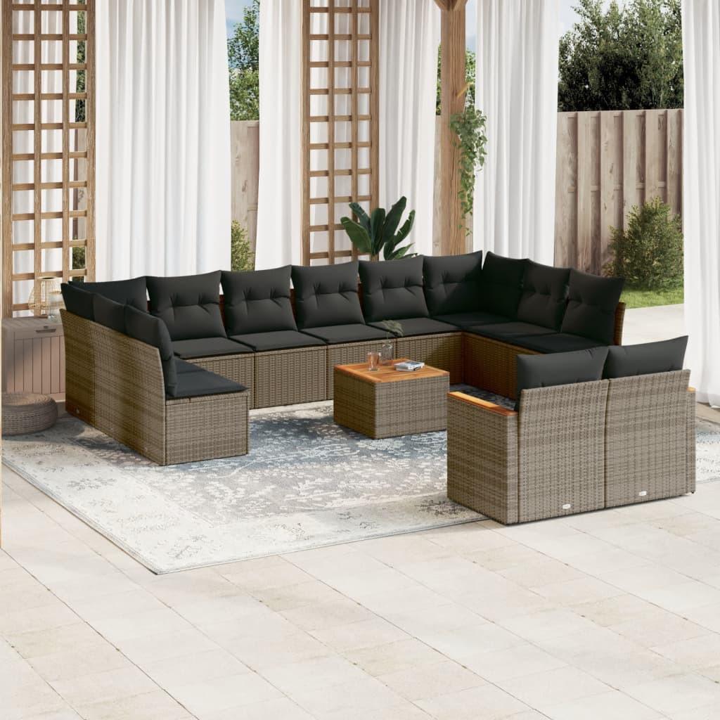 VidaXL Garten sofagarnitur poly-rattan  