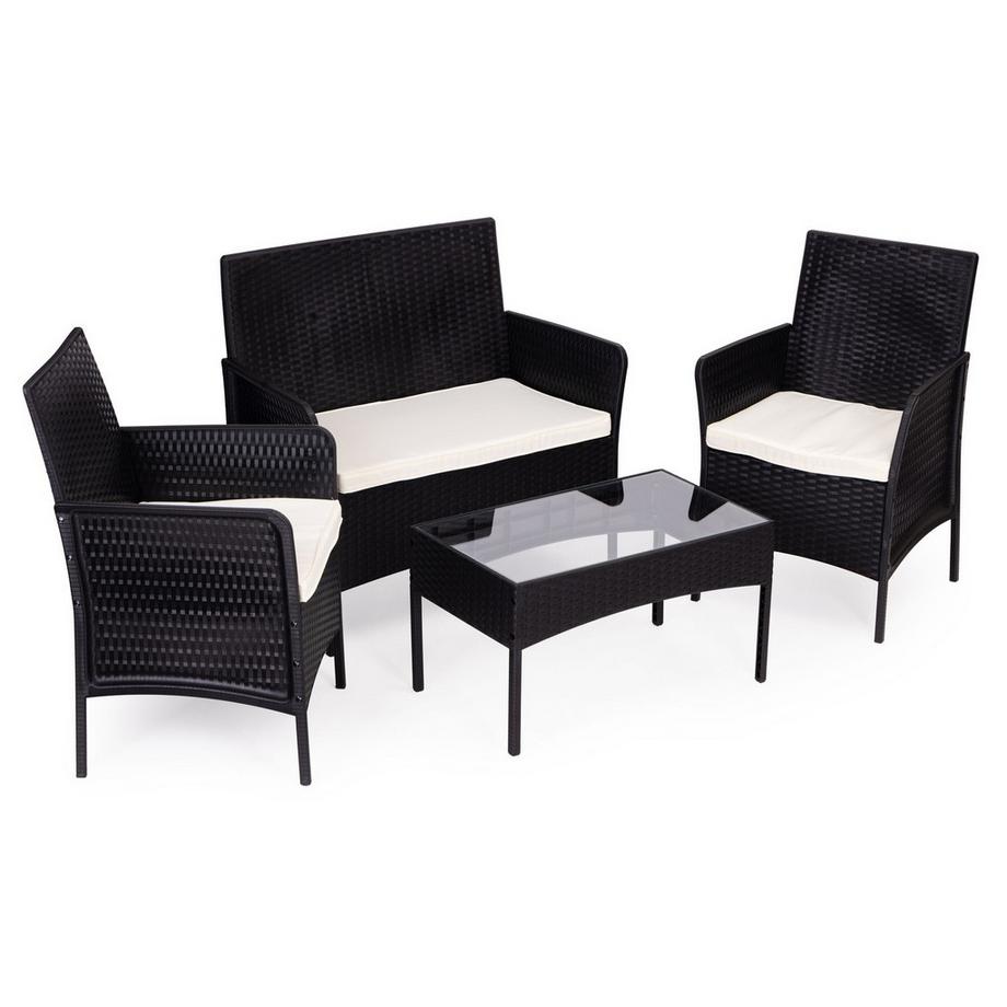Northio Set giardino Tavolo Panchina Poltrona  