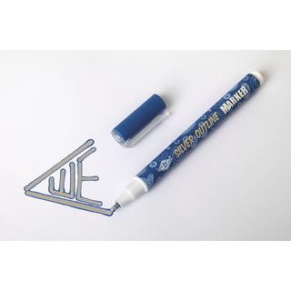 WEDO WEDO Marker Silver+Outline 1-2mm 252600699 Set 6 Stück  