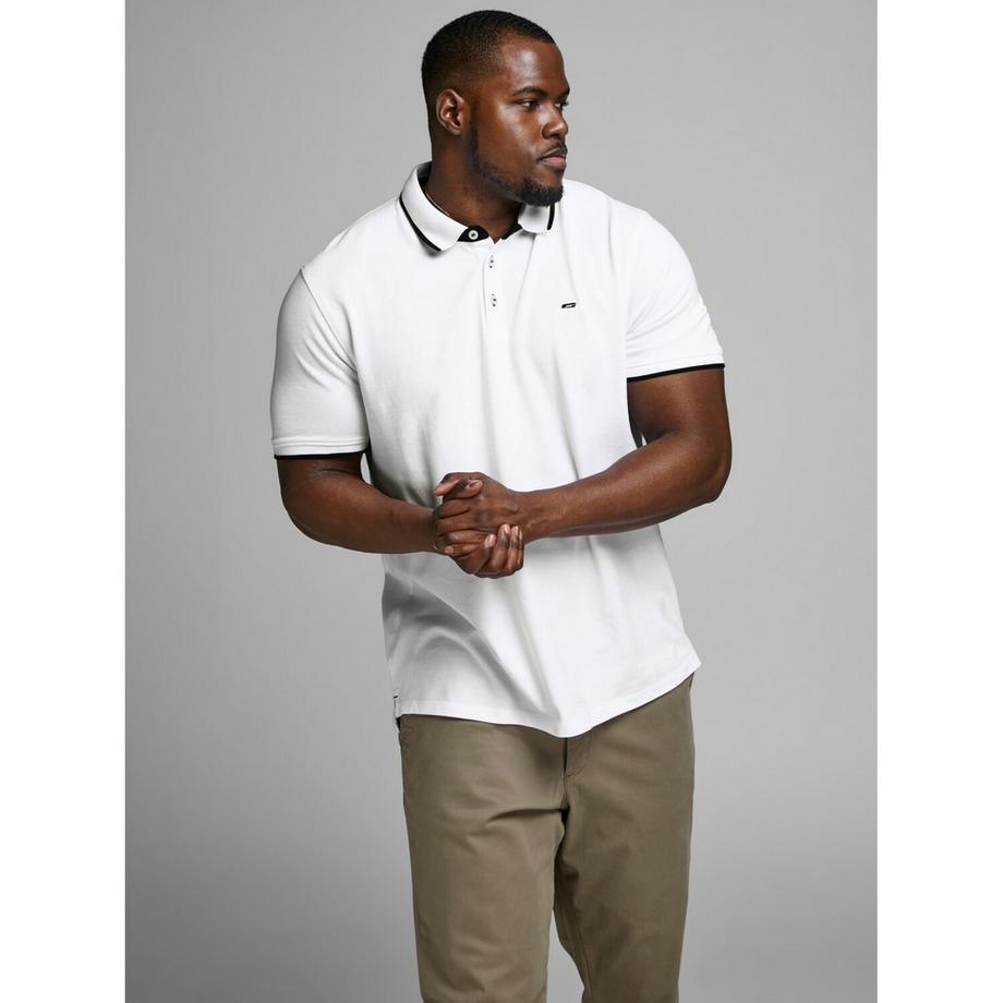 JACK & JONES Paulos Übergröße Polo-Shirt  