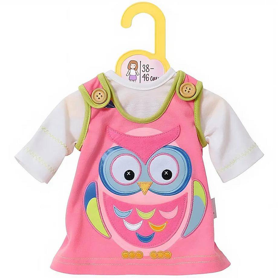 Dolly Moda Kleid mit Eule (38-46cm)