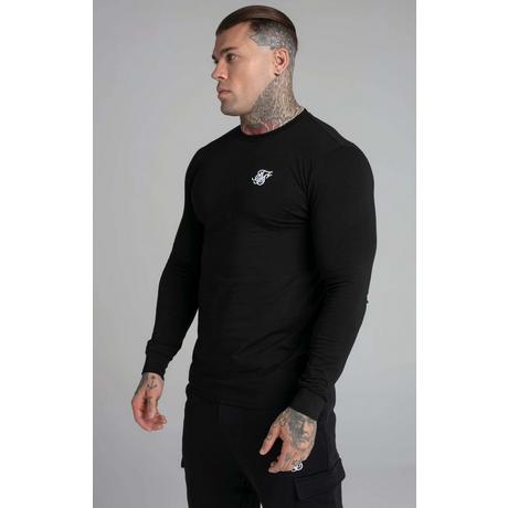 Sik Silk  Sweatshirts Black Essential Sweatshirt 